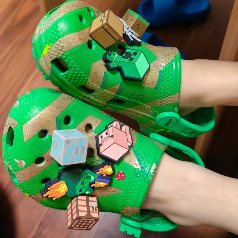 Miniso Kids' Cartoon Slippers – Cute Non-Slip Summer Sandals, Soft Sole Gift