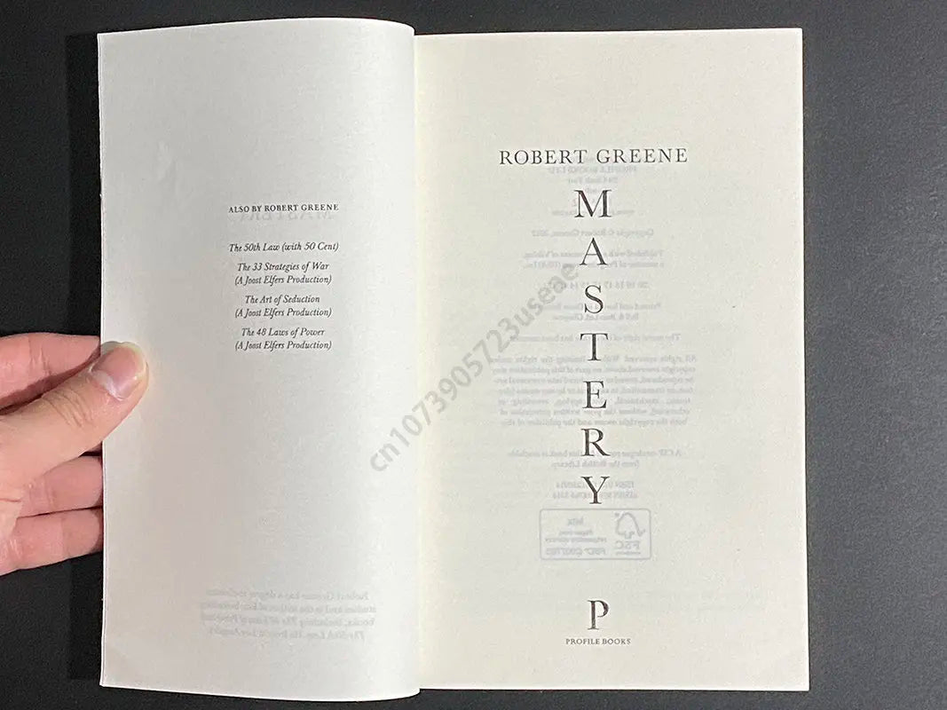 Mastery by Robert Greene – International Bestseller, English Paperback