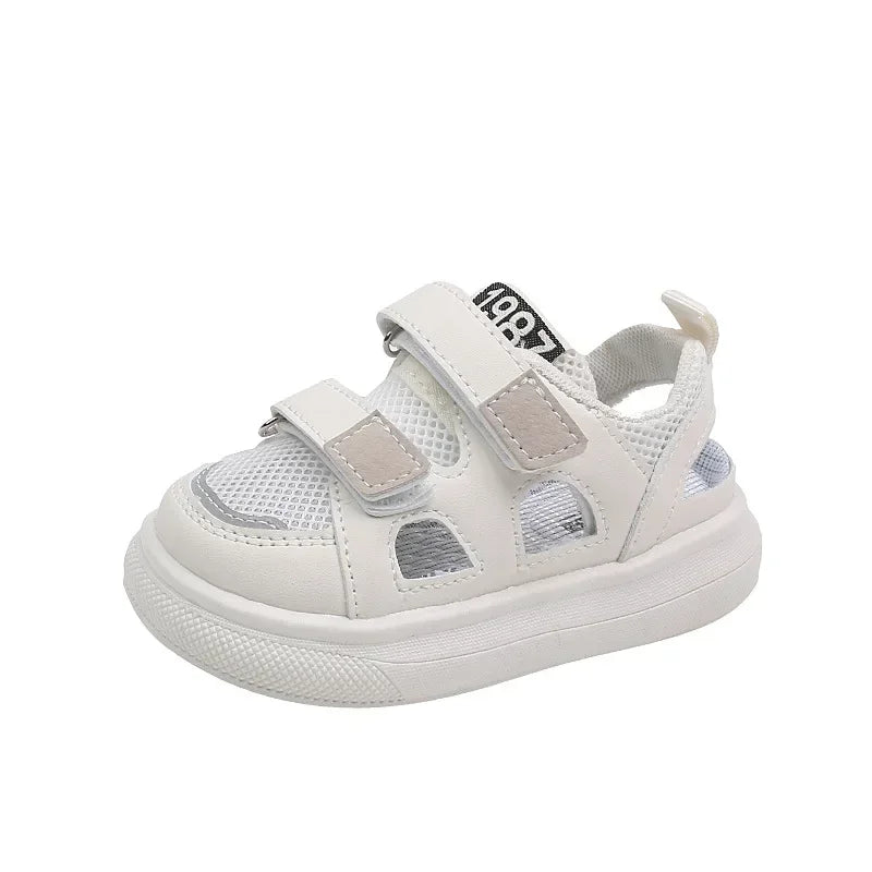 Kids Sports Sandals – Comfortable Hollow Board Shoes for Boys (1-4 Years)
