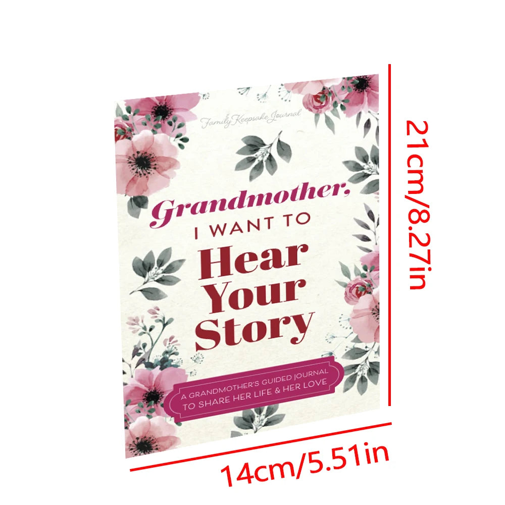 Grandma's Story Diary – Life & Love Sharing, Parent-Child Notebook