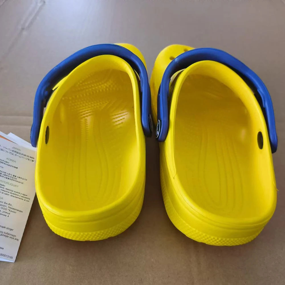 Minions EVA Sandals – Kawaii Kids' Beach Shoes