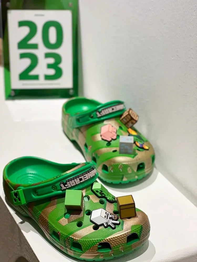 Miniso Kids' Cartoon Slippers – Cute Non-Slip Summer Sandals, Soft Sole Gift