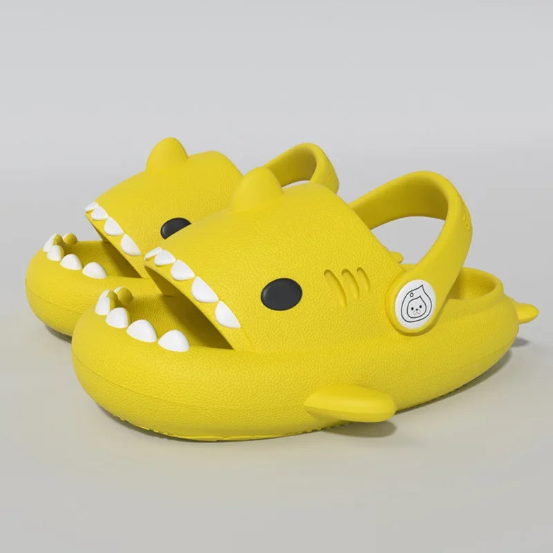 Evshine Shark Slippers For Children Summer Shark Shoes Fashion Shark Sandals Child Sandals Lovely Boys And Girls Beach Slippers