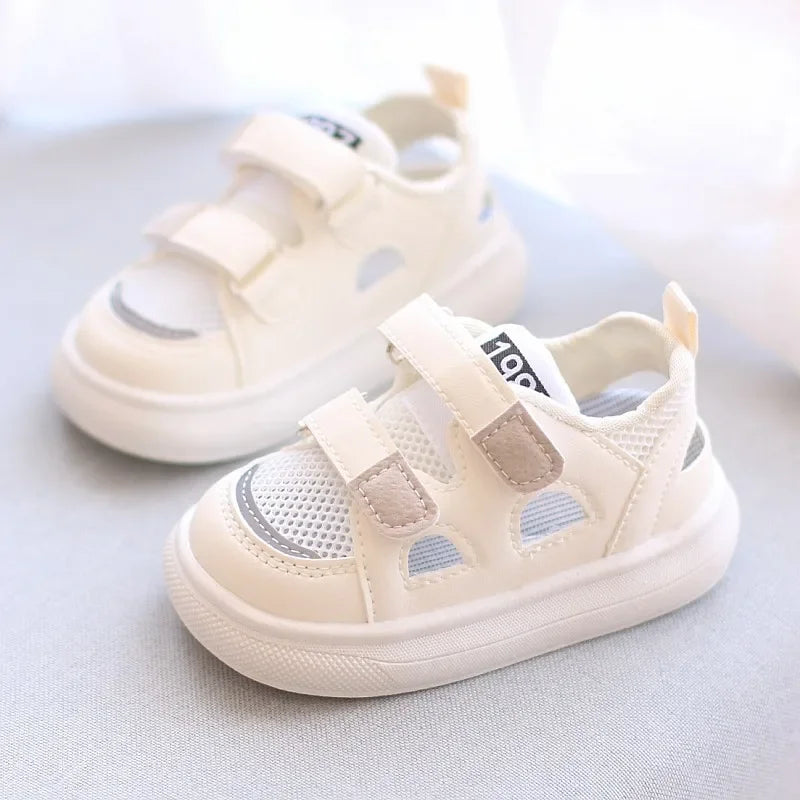 Kids Sports Sandals – Comfortable Hollow Board Shoes for Boys (1-4 Years)