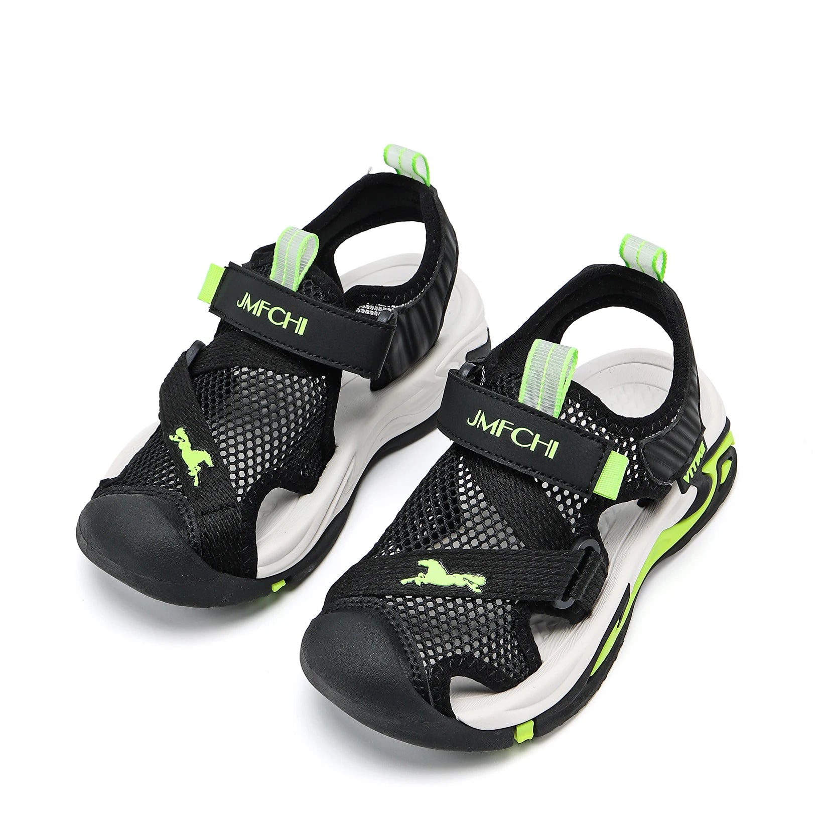 Boys' Summer Beach Sandals – Closed Toe, Safety Shoes for Kids