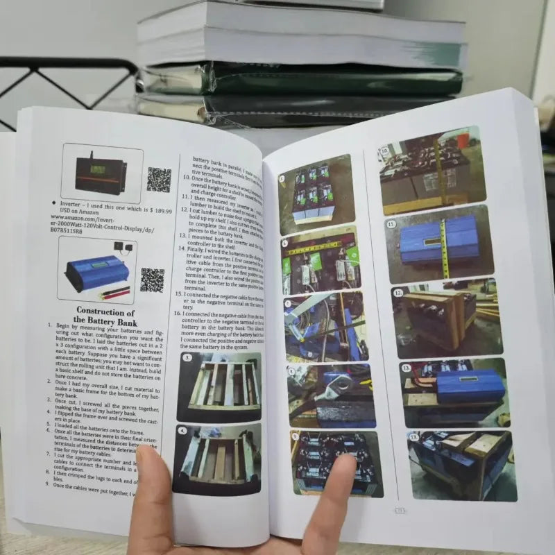Grid Free Survival Project – English Edition, Full-Color Illustrated Book
