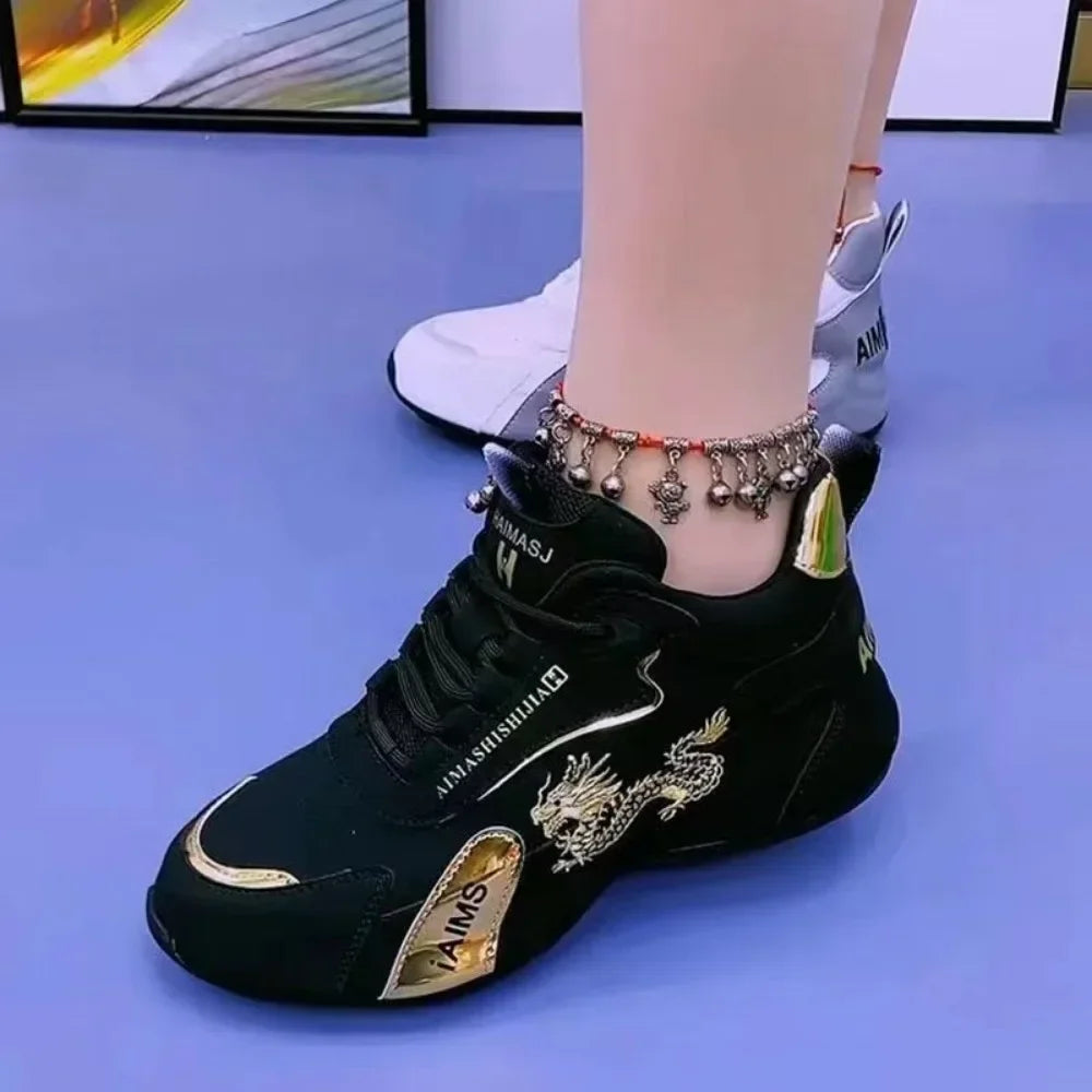 Women's Designer Sneakers – Waterproof, Lightweight, Non-Slip Platform Shoes