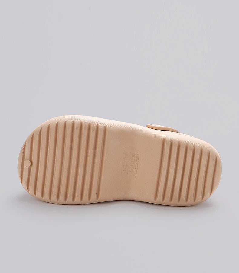 Chunky Platform Clogs – Non-Slip Beach Sandals, EVA Wedges