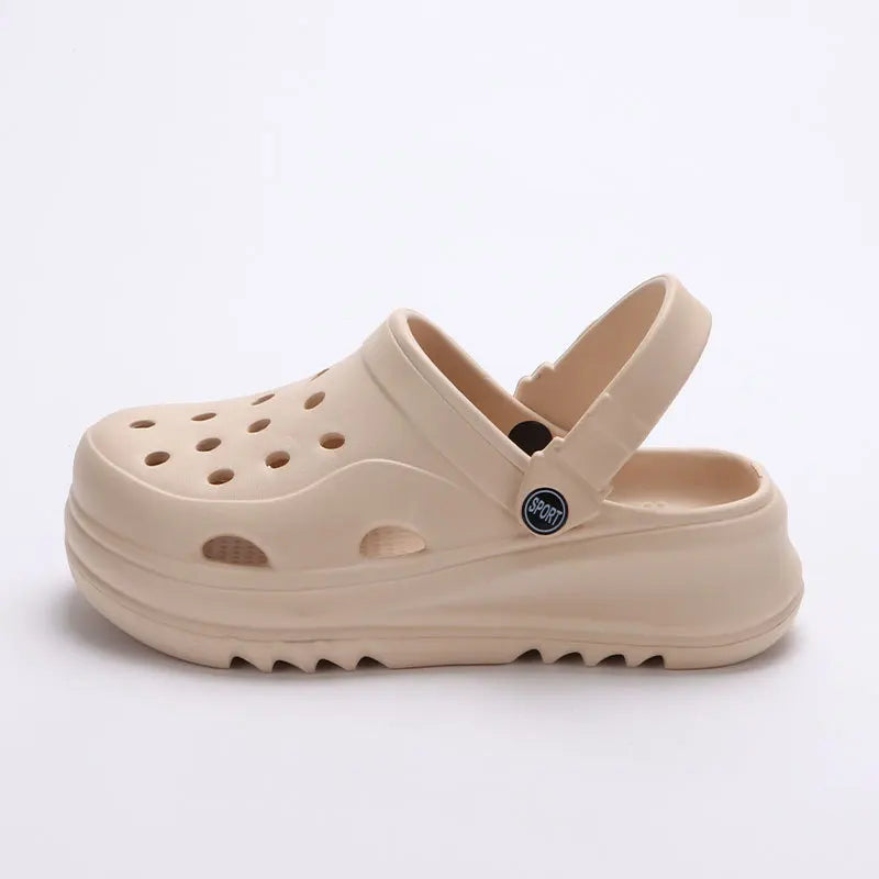 Women’s Chunky Platform Clogs – Non-Slip EVA Summer Sandals