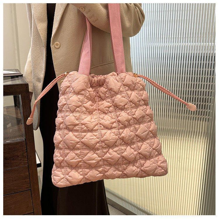 Ladies Drew-string Bag Crossbody Bag Trendy Handbag SKAB006 - SWEETKAMA