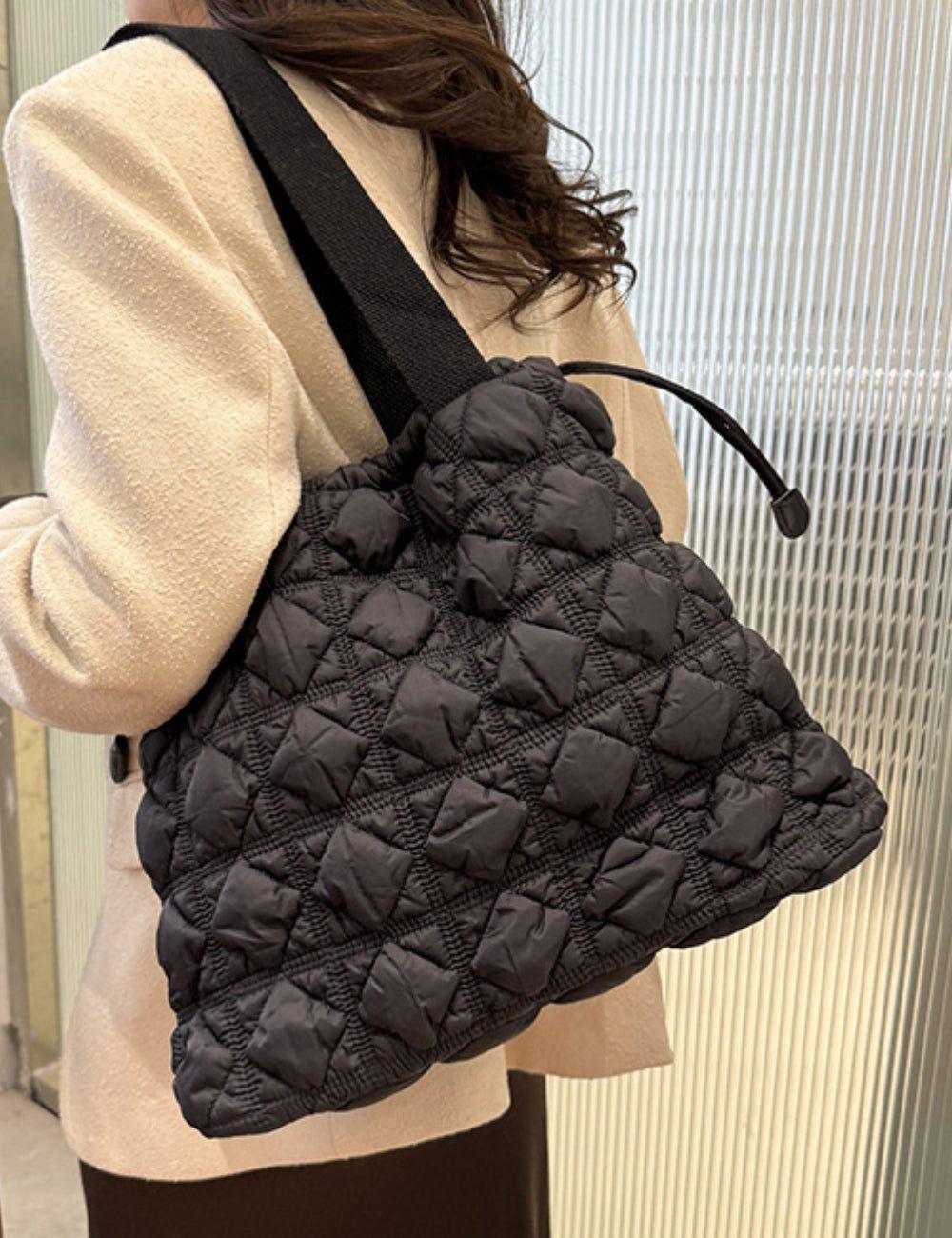 Ladies Drew-string Bag Crossbody Bag Trendy Handbag SKAB006 - SWEETKAMA