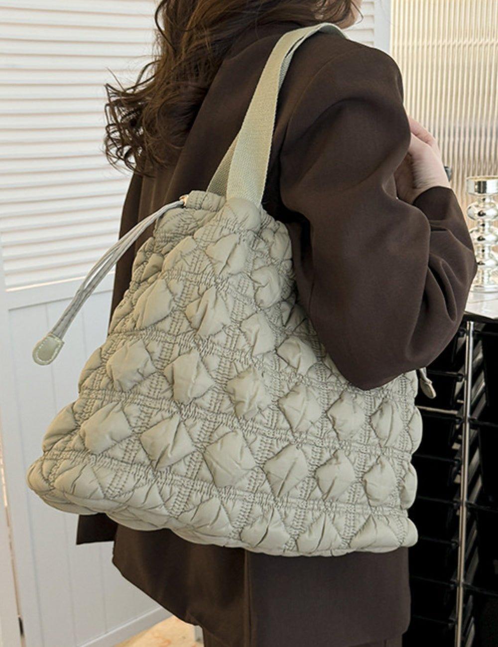 Ladies Drew-string Bag Crossbody Bag Trendy Handbag SKAB006 - SWEETKAMA